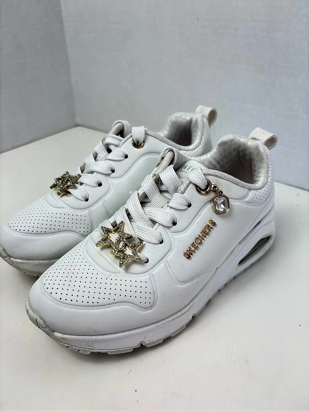 Skechers White Sneakers US 13